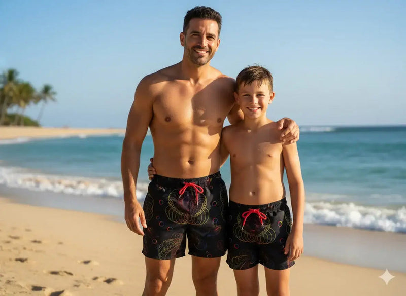 Bañador Familia a Juego Playa: Cómo Coordinar Sin Que Nadie Vaya Incómodo
