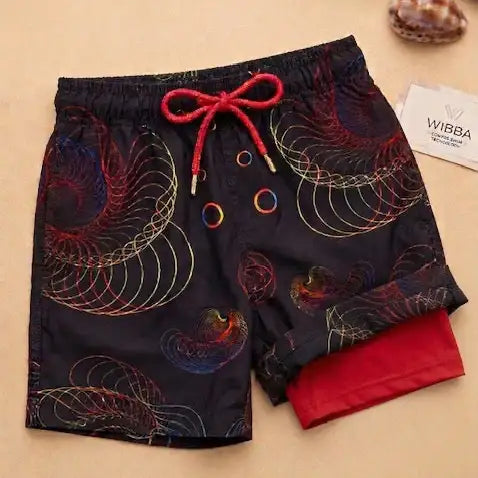 Bañador infantil estampado colorido Wibba