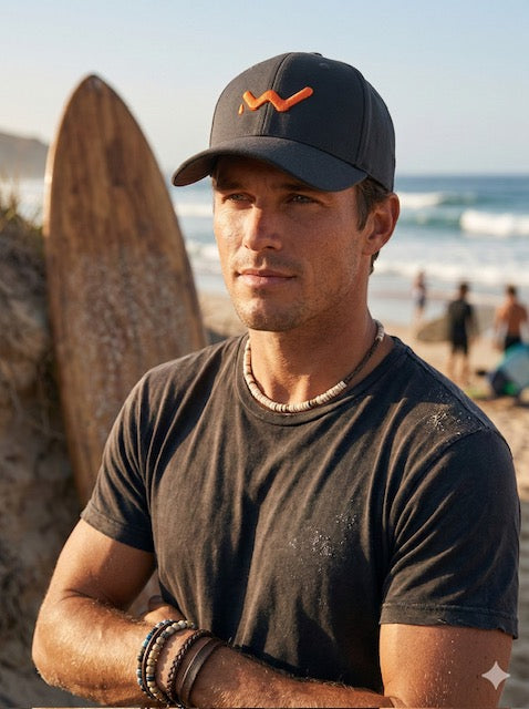 Gorra Iconic Wibba negra estilo urbano