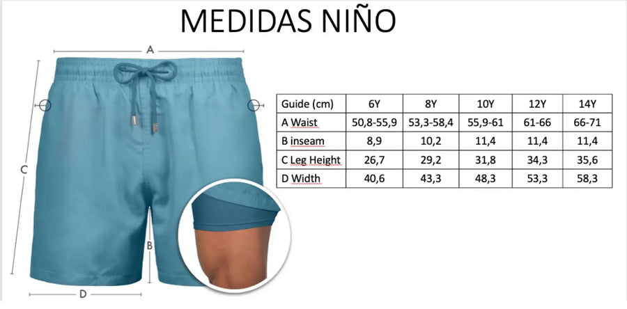 Guía de tallas 2
